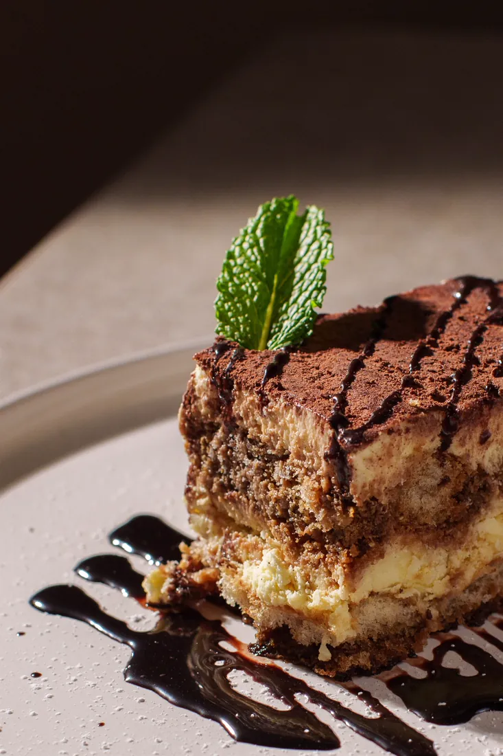 Tiramisù com cacau