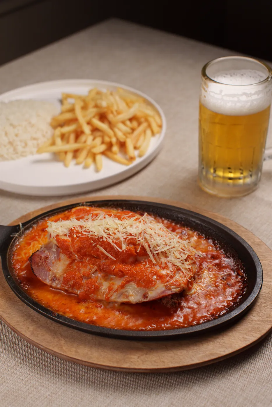 Caneca de chope gelado